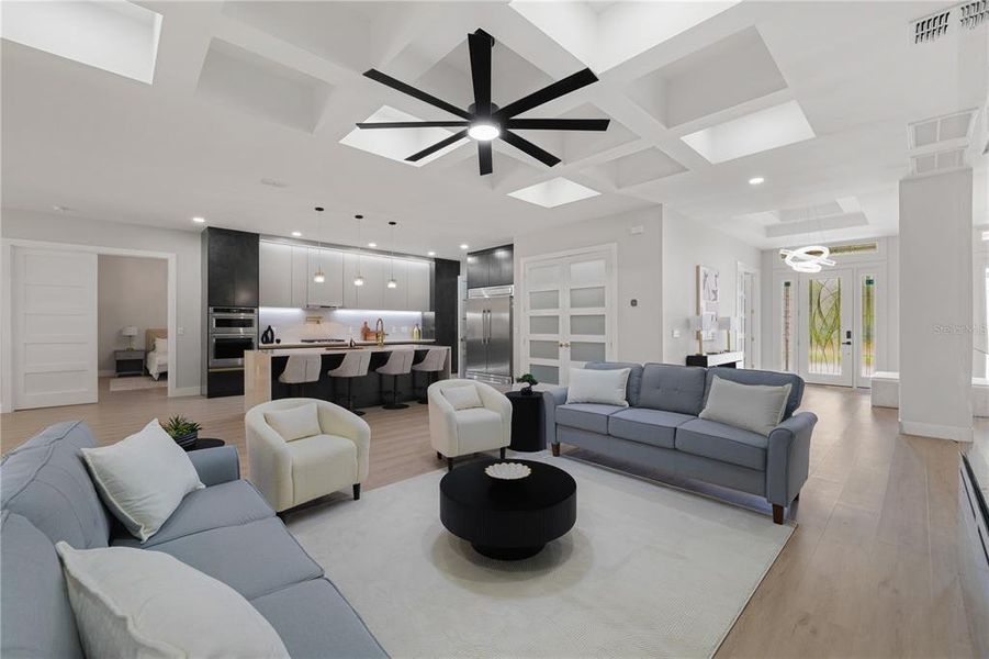 Furnished interior view inside a new home in , Brooksville (Image 45).