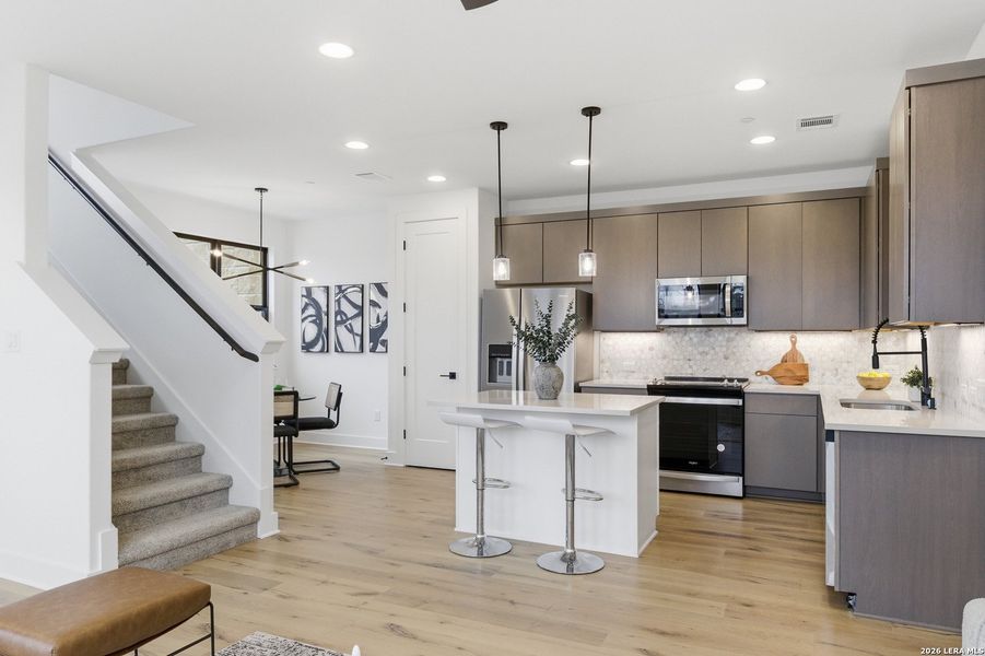 Furnished interior view inside a new home in , Austin (Image 47).