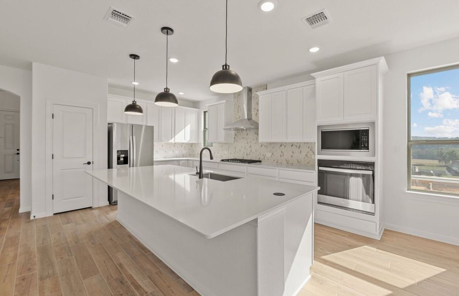 Furnished interior view inside a new home in Crescent Bluff, Georgetown (Image 13).