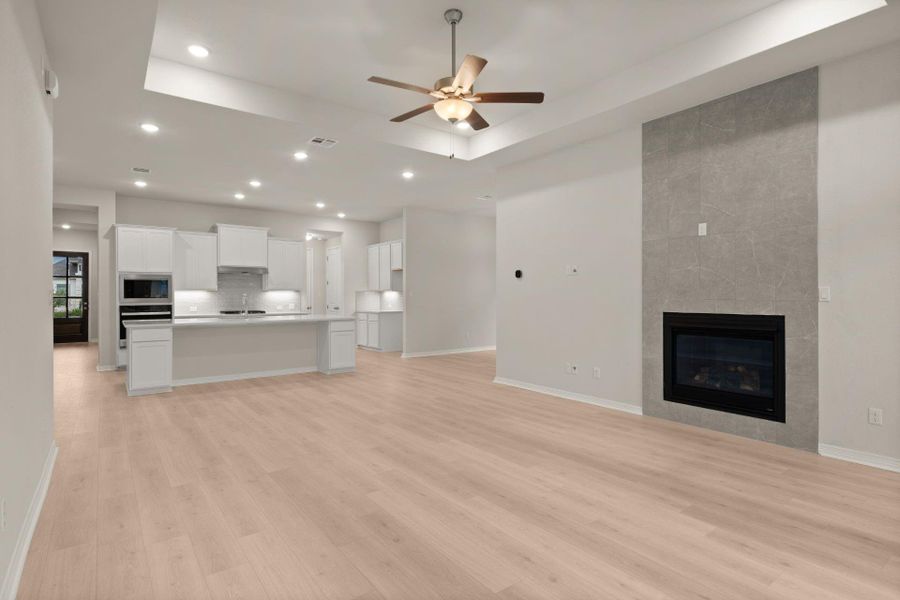 Family Room to Kitchen