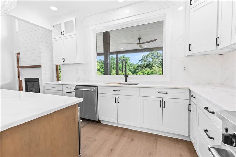 Furnished interior view inside a new home in , Canton (Image 34).