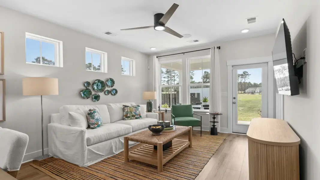 Furnished interior view inside a new home in Townes at Carolina Forest, Myrtle Beach (Image 9).