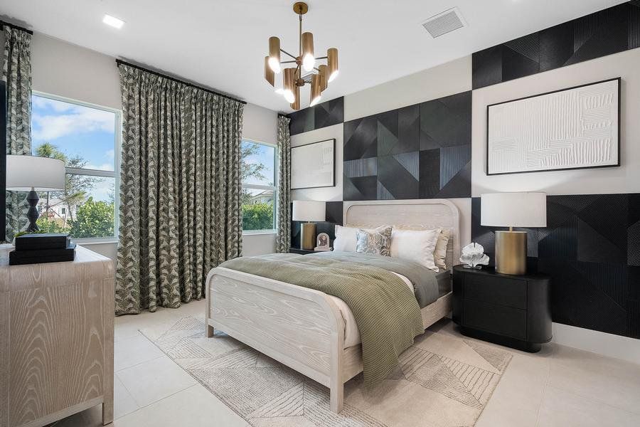 Representative furnished interior of a home built from the Riviera by GHO Homes in The Reserve at Grand Harbor, Vero Beach (Image 73).