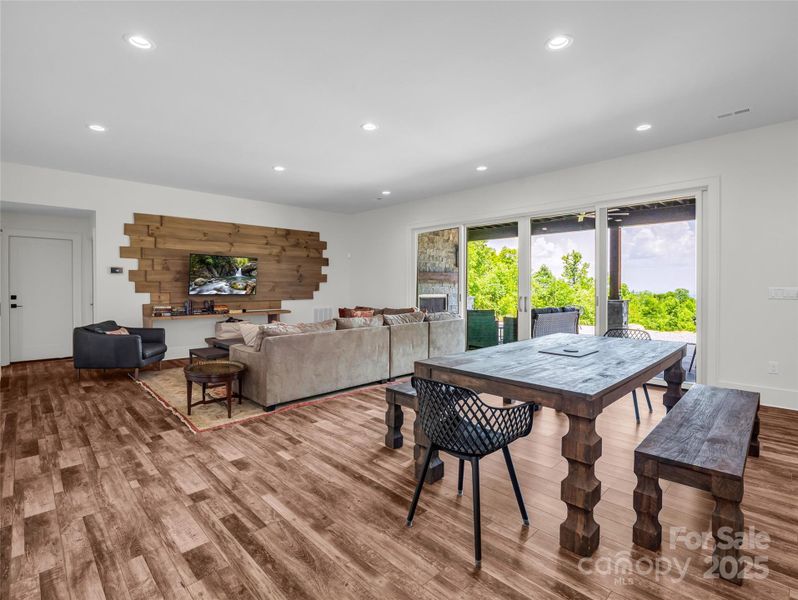 Furnished interior view inside a new home in , Mill Spring (Image 13).