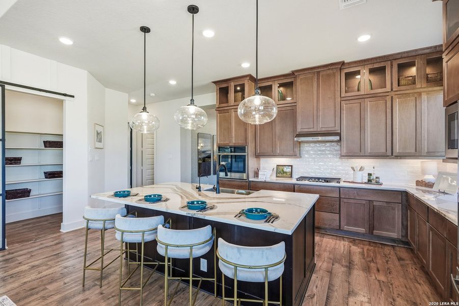 Furnished interior view inside a new home in Stillwater Ranch, San Antonio (Image 16).