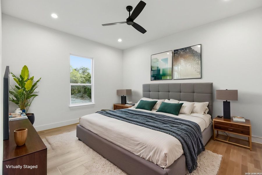 Furnished interior view inside a new home in , Bulverde (Image 7).