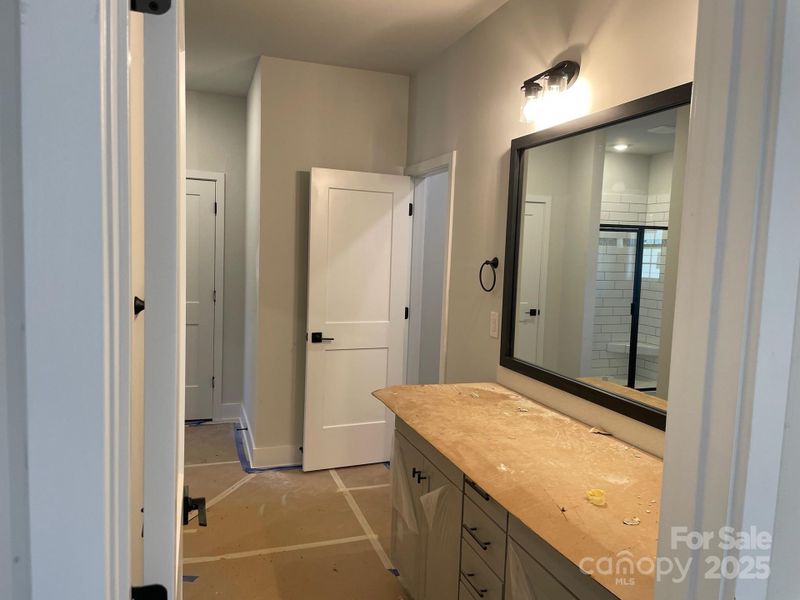 In-progress construction of a new home in Kerns Ridge, Salisbury, NC (Image 6).