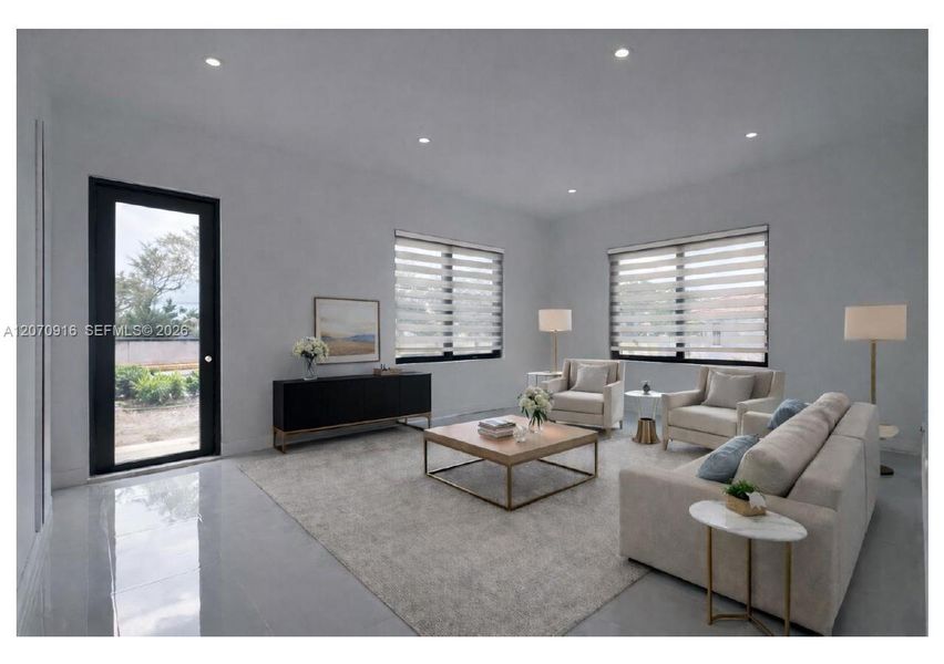 Furnished interior view inside a new home in , Cutler Bay (Image 5).