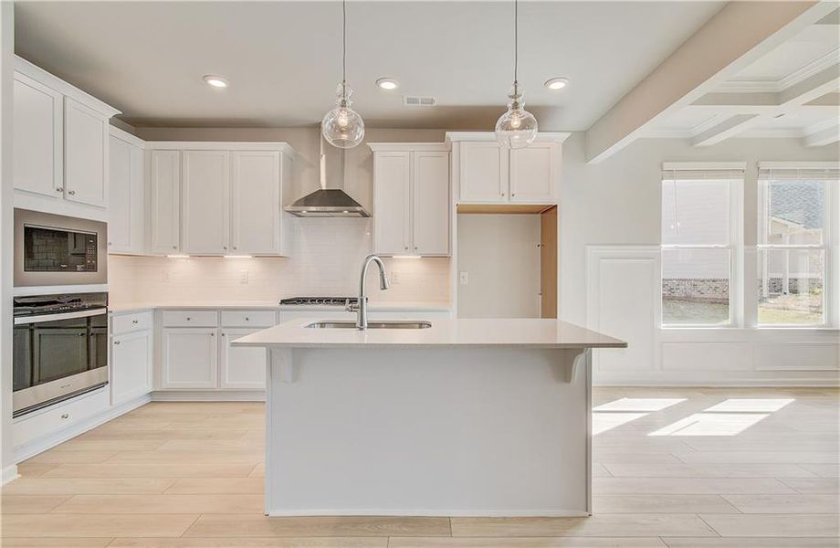 Furnished interior view inside a new home in Copperfield, Locust Grove (Image 4).
