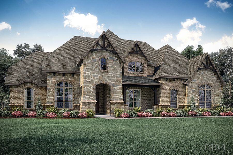 Representative exterior photo of a completed home built from the Montreal by John Houston Homes in Lakeridge Estates Phase 2, Lorena, TX (Image 5). Representative exterior photo of a completed home built from the Montreal by John Houston Homes in Lakeridge Estates Phase 2, Lorena, TX (Image 5).