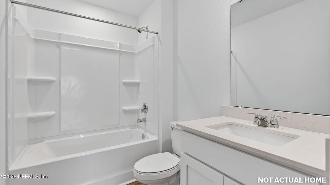 Furnished interior view inside a new home in Copes Landing, Jacksonville (Image 7).