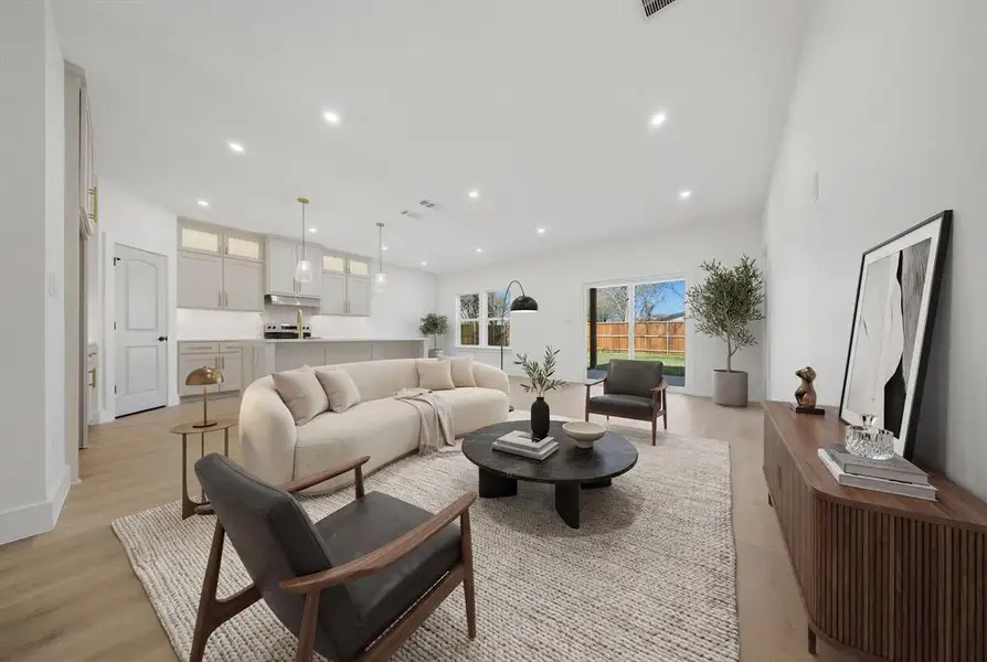 Furnished interior view inside a new home in , Seagoville (Image 11).