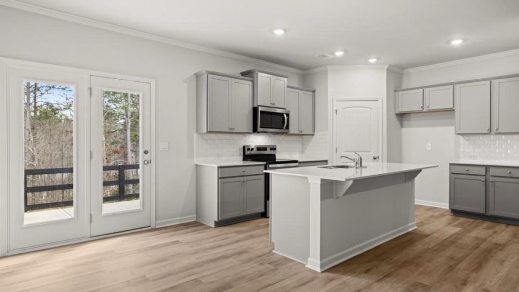 Furnished interior view inside a new home in Falcon Landing, Gainesville (Image 6).