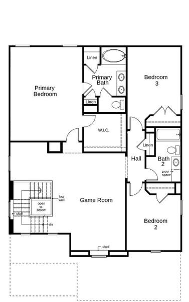 This floor plan features 3 bedrooms, 2 full baths, 1 half bath, and over 2,500 square feet of living space. This floor plan features 3 bedrooms, 2 full baths, 1 half bath, and over 2,500 square feet of living space.