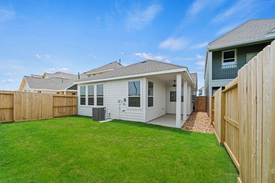 Exterior details and patio area of a home in Jubilee Chateau, Hockley (Image 25). Exterior details and patio area of a home in Jubilee Chateau, Hockley (Image 25).