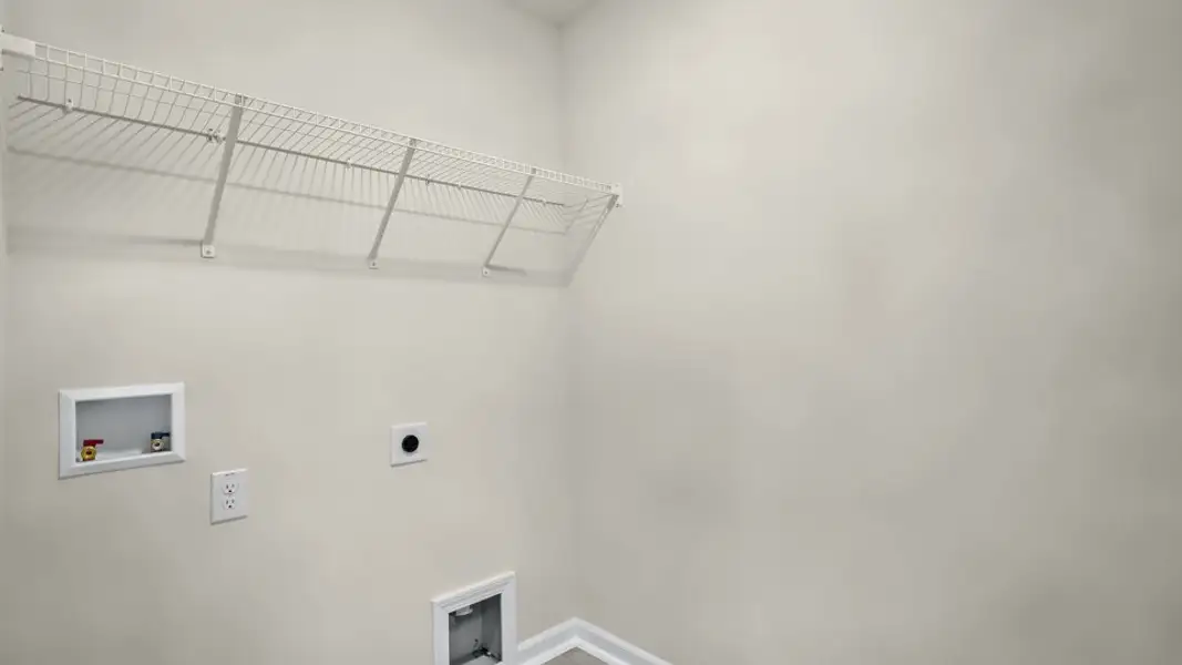 Spacious, unfurnished interior of a new home in Anderson Farm, Wendell (Image 25). Spacious, unfurnished interior of a new home in Anderson Farm, Wendell (Image 25).