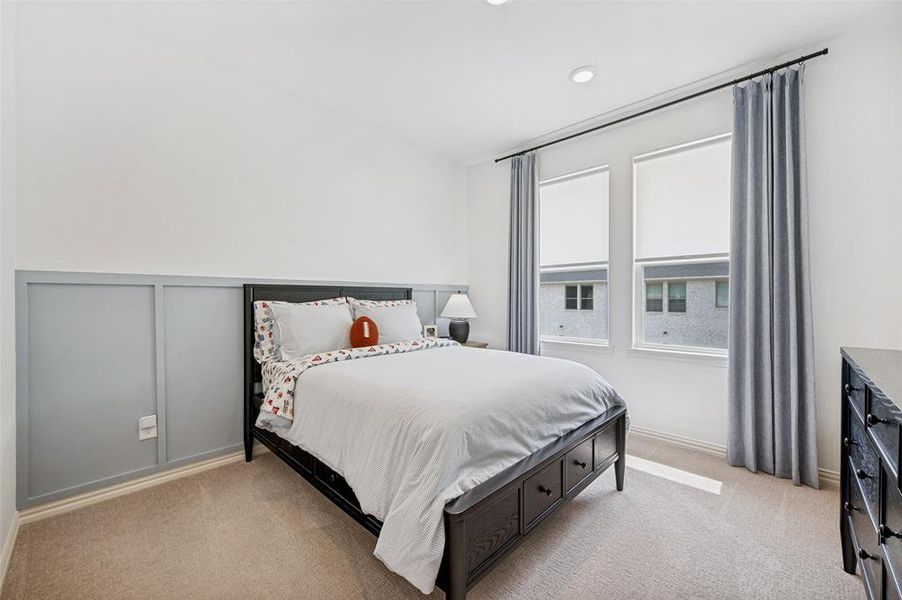 Furnished interior view inside a new home in Painted Tree - Woodland District, McKinney (Image 24).