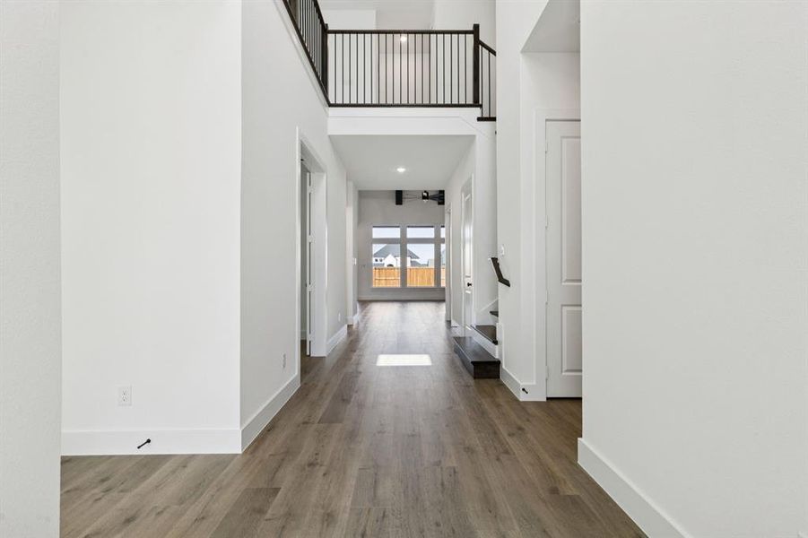 With sight lines from the front through to the rear of the home, our Pembrook II plan is your dream home come to life!