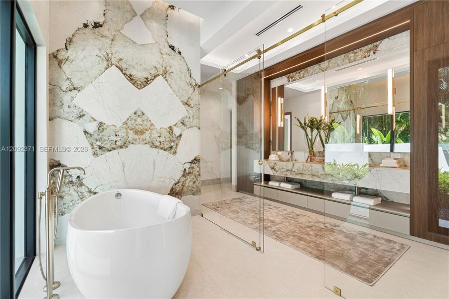Furnished interior view inside a new home in , Pinecrest (Image 49).