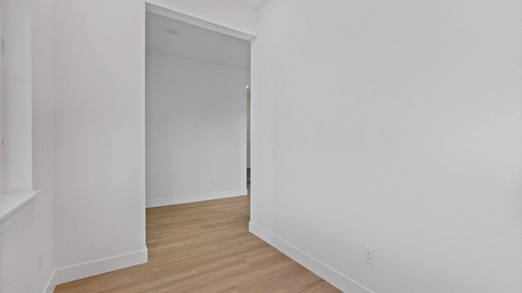 Furnished interior view inside a new home in Dillon Pointe - Journey, Broomfield (Image 8).