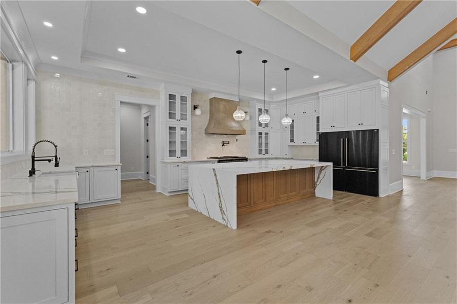 Furnished interior view inside a new home in , Monroe (Image 47).