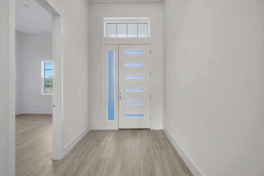Representative unfurnished interior of a home built from the Marbella by ABD Development in Hampton Green at Providence, Davenport (Image 21).