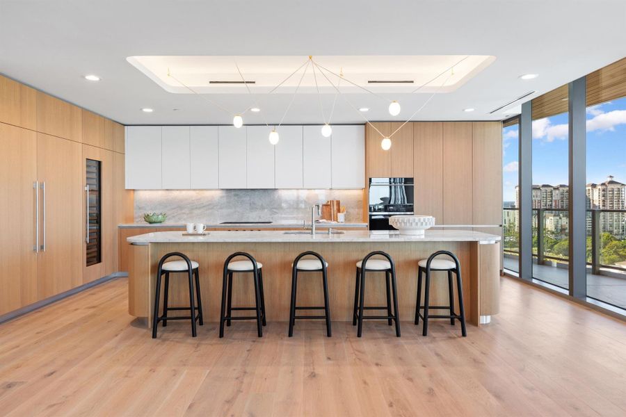 Furnished interior view inside a new home in , West Palm Beach (Image 32).