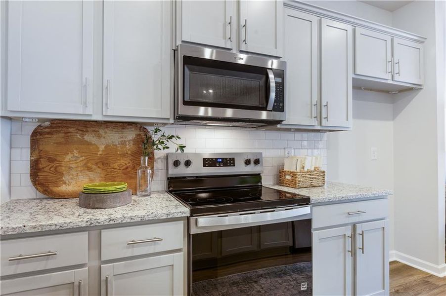 Furnished interior view inside a new home in , Conyers (Image 31).