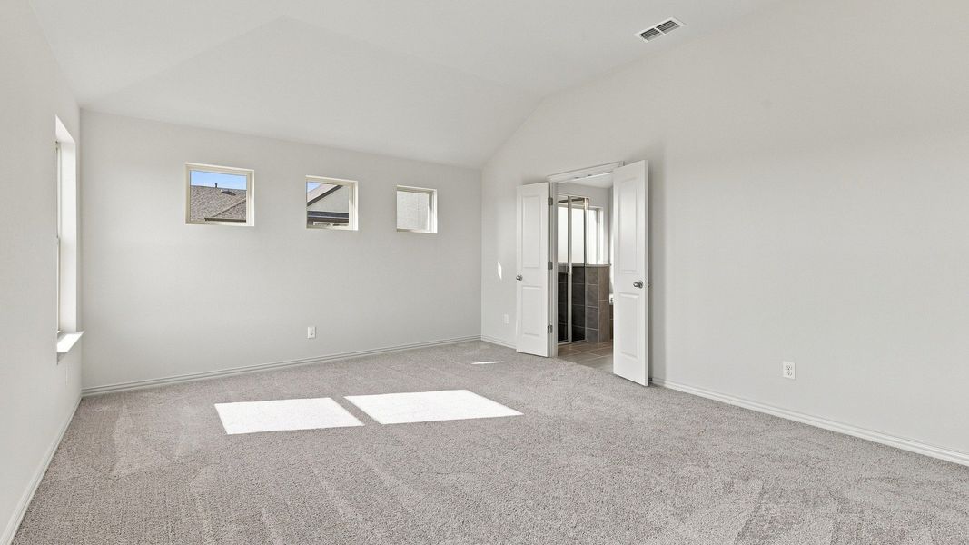 Furnished interior view inside a new home in The Oaks, Red Oak (Image 32).
