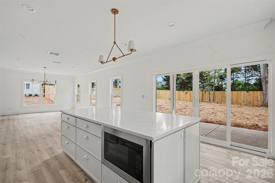 Furnished interior view inside a new home in , Mint Hill (Image 9).