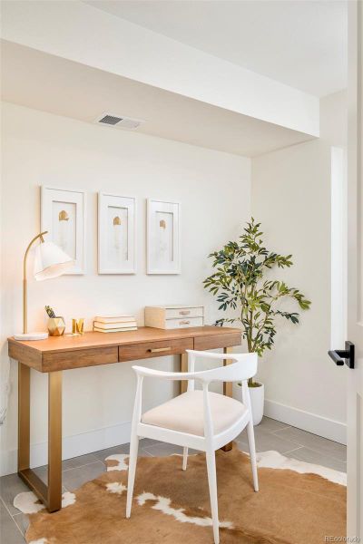 Furnished interior view inside a new home in , Denver (Image 18). Furnished interior view inside a new home in , Denver (Image 18).