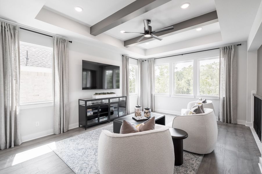 Representative furnished interior of a home built from the Windsor by Tri Pointe Homes in Trillium, Richmond (Image 10). Representative furnished interior of a home built from the Windsor by Tri Pointe Homes in Trillium, Richmond (Image 10).