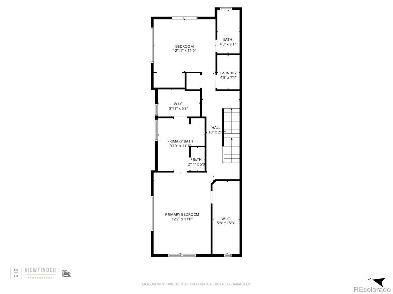 2D floor plan layout of this home in , Denver, CO (Image 21). 2D floor plan layout of this home in , Denver, CO (Image 21).