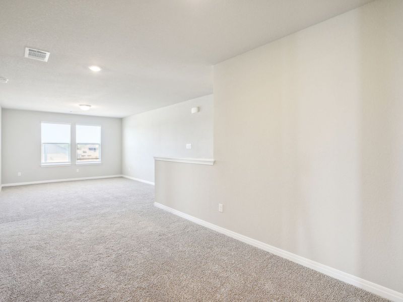 Spacious, unfurnished interior of a new home in Opal Meadows, Kyle (Image 16). Spacious, unfurnished interior of a new home in Opal Meadows, Kyle (Image 16).