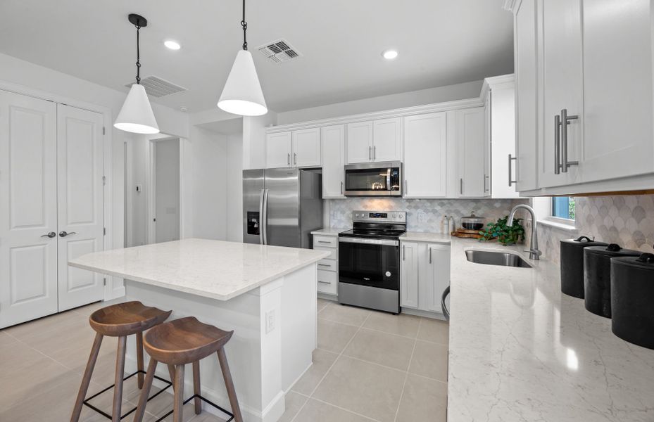 Furnished interior view inside a new home in Legacy Groves, Nokomis (Image 7).