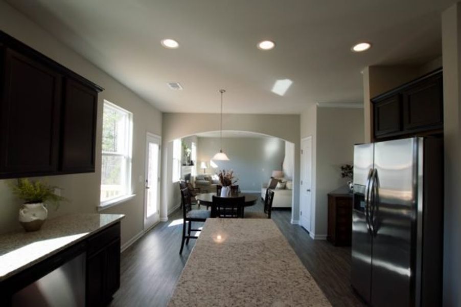 Representative furnished interior of a home built from the Brentwood by Piedmont Residential in Hampton Ridge, Jefferson (Image 7).