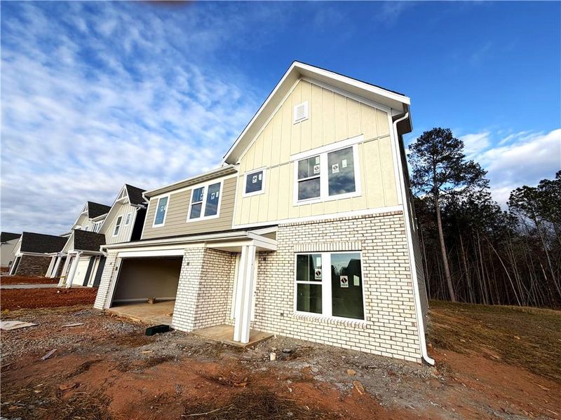 In-progress construction of a new home in Twin Lakes, Hoschton, GA (Image 5).