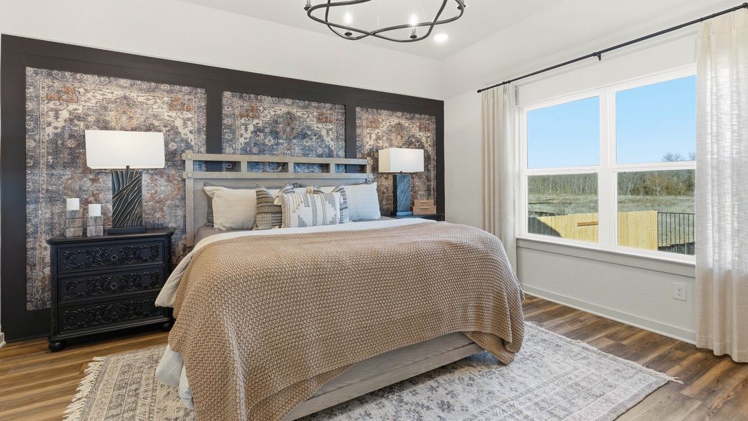 Representative furnished interior of a home built from the Driskill by DRB Homes in Infinity Square, Kyle (Image 18). Representative furnished interior of a home built from the Driskill by DRB Homes in Infinity Square, Kyle (Image 18).