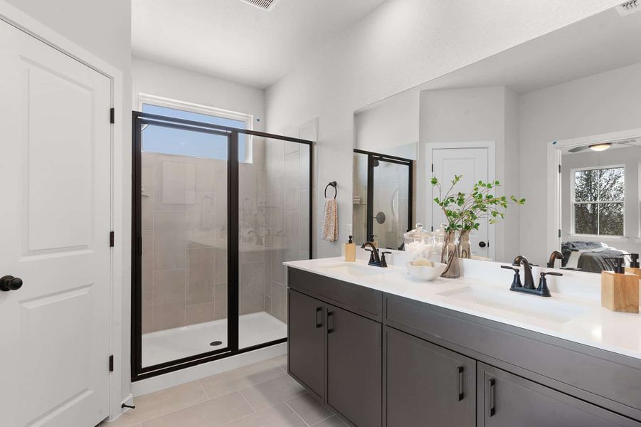 Furnished interior view inside a new home in Nolina, Georgetown (Image 20).