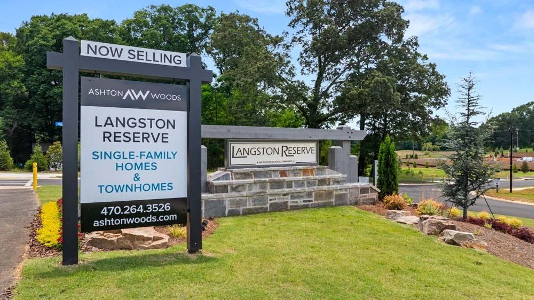 Welcome Home to Langston Reserve by Ashton Woods! Welcome Home to Langston Reserve by Ashton Woods!