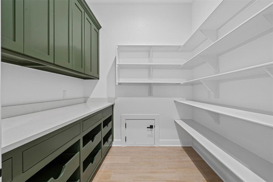 Furnished interior view inside a new home in Santana Ridge, Weatherford (Image 9).