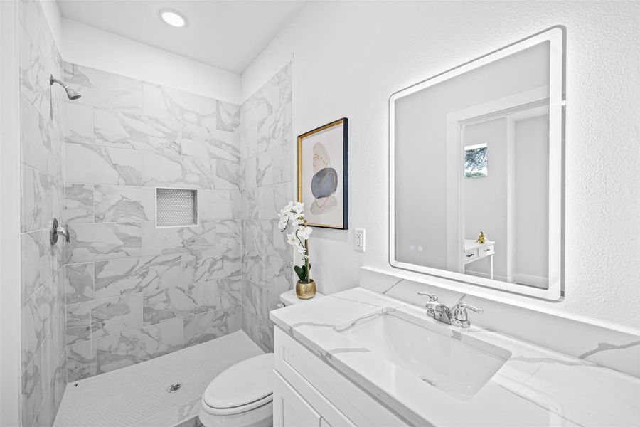 Furnished interior view inside a new home in , Houston (Image 15). Furnished interior view inside a new home in , Houston (Image 15).