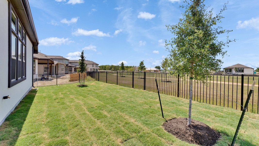 Furnished interior view inside a new home in Preserve at Lakeside Meadows, Pflugerville (Image 28).