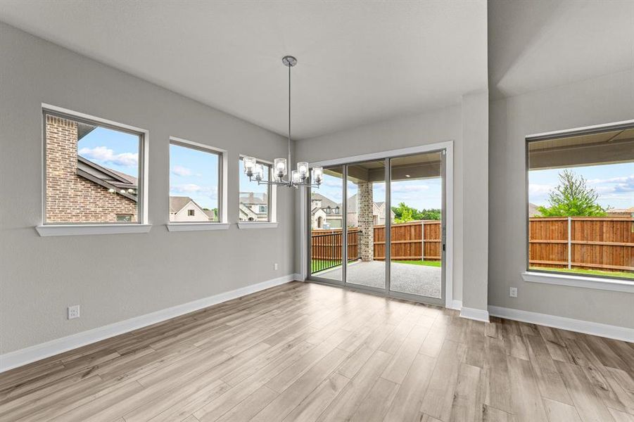 Spacious, unfurnished interior of a new home in South Pointe  Village Series, Mansfield (Image 14).