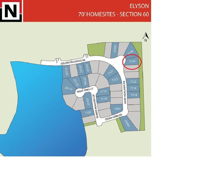 Hard-to-find cul-de-sac home site with no rear neighbors