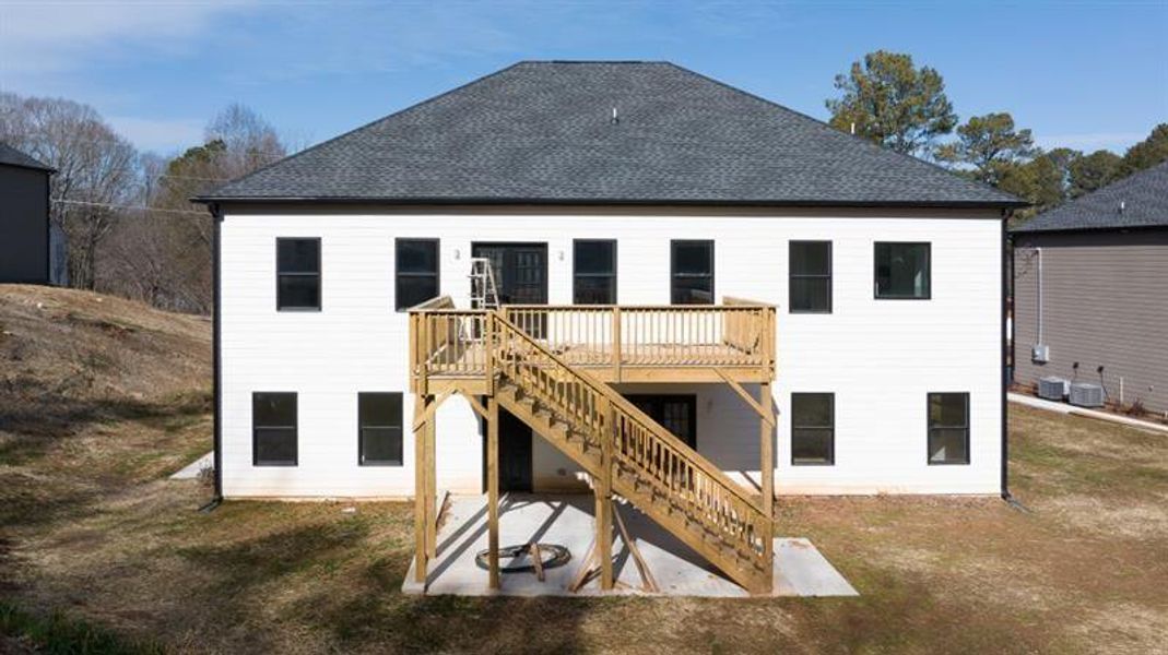 Exterior details and patio area of a home in , Snellville (Image 20).
