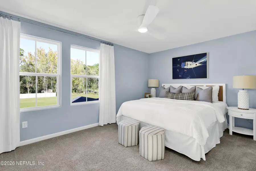 Furnished interior view inside a new home in Baxley Villas, Middleburg (Image 3).