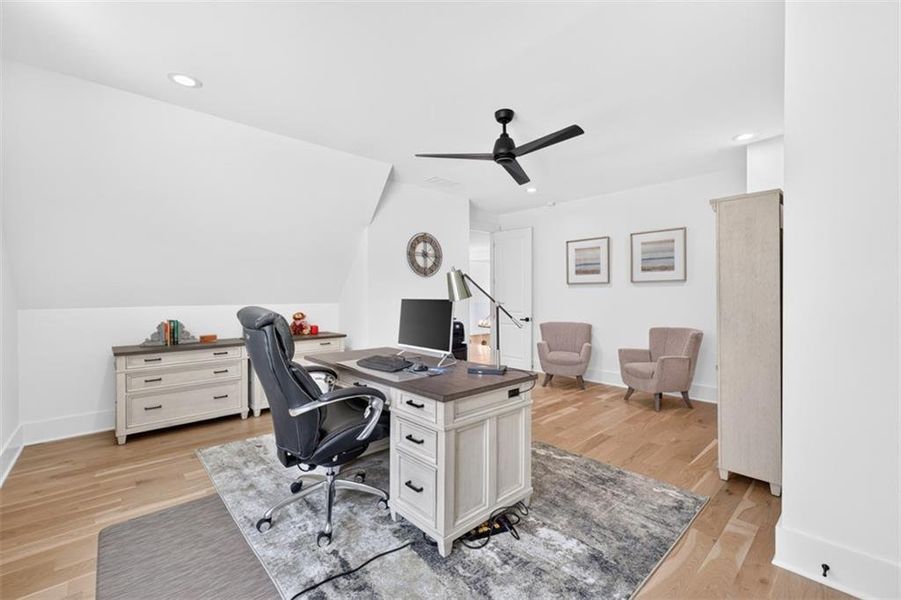 Furnished interior view inside a new home in , Buford (Image 69).