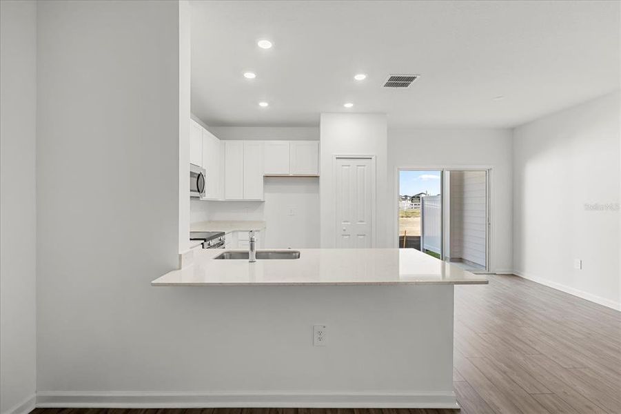 Furnished interior view inside a new home in , Ocala (Image 5).