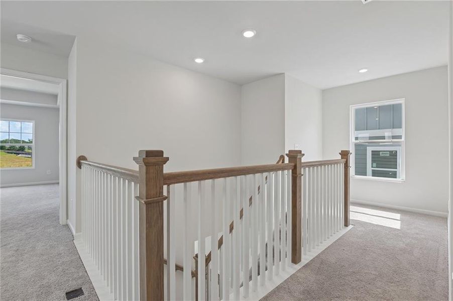 Spacious, unfurnished interior of a new home in Magnolia Trace, Flowery Branch (Image 21).
